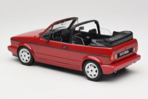 Volkswagen Golf Mk1 Cabriolet Roșu Norev 1:18 188626 Metal - imaginea 5 din 6