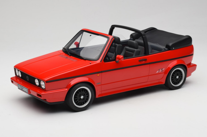Volkswagen Golf Mk1 Cabriolet Sportline Roșu Otto 1:12 G095 Rășină