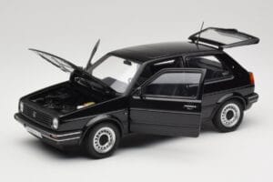 Volkswagen Golf CL Mk2 Negru Norev 1:18 188554 Metal - imaginea 2 din 8