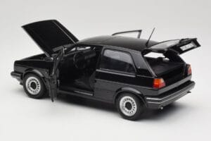 Volkswagen Golf CL Mk2 Negru Norev 1:18 188554 Metal - imaginea 5 din 8