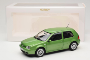 Volkswagen Golf GTI Mk4 Verde Metallic Norev 1:18 188571 Metal - imaginea 8 din 8