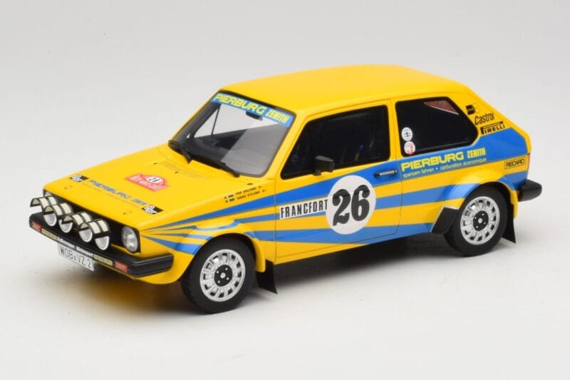 Volkswagen Golf GTI Mk1 Group 2 #26 P. Eklund / H-O. Hansson Volkswagen Motorsport Rally Monte Carlo 1980 Otto 1:18 OT1162 Ră