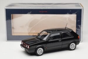 Volkswagen Golf GTI Mk2 Negru Norev 1:18 188444 Metal - imaginea 8 din 8