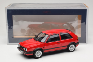 Volkswagen Golf GTI Mk2 Roșu Norev 1:18 188438 Metal - imaginea 8 din 8