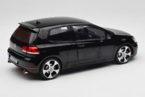 Volkswagen Golf GTI Mk6 Negru Norev 1:18 188502 Metal - imaginea 3 din 8