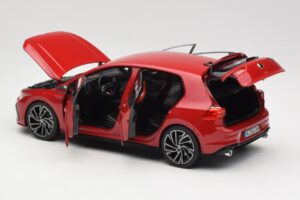Volkswagen Golf GTI Mk8 Tornado Red Norev 1:18 188595 Metal - imaginea 5 din 8