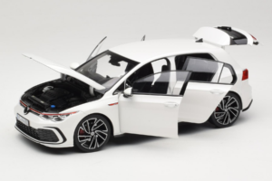 Volkswagen Golf GTI Mk8 White Metallic Norev 1:18 188593 Metal - imaginea 2 din 8
