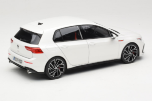 Volkswagen Golf GTI Mk8 White Metallic Norev 1:18 188593 Metal - imaginea 3 din 8