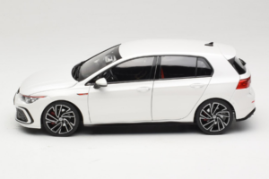 Volkswagen Golf GTI Mk8 White Metallic Norev 1:18 188593 Metal - imaginea 4 din 8