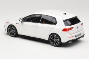 Volkswagen Golf GTI Mk8 White Metallic Norev 1:18 188593 Metal - imaginea 7 din 8