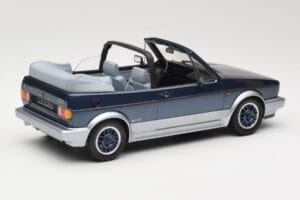 Volkswagen Golf Mk1 Cabriolet Bel Air Blue Metallic Norev 1:18 188404 Metal - imaginea 2 din 6