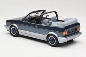 Volkswagen Golf Mk1 Cabriolet Bel Air Blue Metallic Norev 1:18 188404 Metal - imaginea 5 din 6