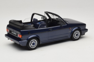 Volkswagen Golf Mk1 Cabriolet Quartett Inca Blue Norev 1:18 188628 Metal - imaginea 2 din 6