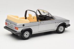 Volkswagen Golf Mk1 Cabriolet Argintiu Sun Star 1:18 VW004 Metal - imaginea 3 din 8