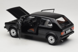Volkswagen Golf Mk1 GTI Negru Norev 1:18 188487 Metal - imaginea 5 din 8