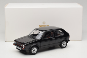 Volkswagen Golf Mk1 GTI Negru Norev 1:18 188487 Metal - imaginea 8 din 8