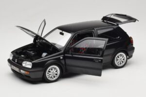 Volkswagen Golf Mk3 GTI Black Metallic Norev 1:18 188415 Metal - imaginea 2 din 8