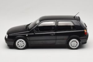 Volkswagen Golf Mk3 GTI Black Metallic Norev 1:18 188415 Metal - imaginea 4 din 8
