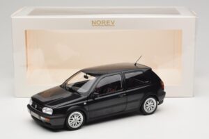 Volkswagen Golf Mk3 GTI Black Metallic Norev 1:18 188415 Metal - imaginea 8 din 8