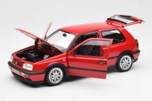 Volkswagen Golf Mk3 GTI Flash Red Norev 1:18 188418 Metal - imaginea 2 din 8