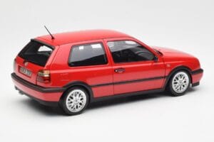 Volkswagen Golf Mk3 GTI Flash Red Norev 1:18 188418 Metal - imaginea 3 din 8