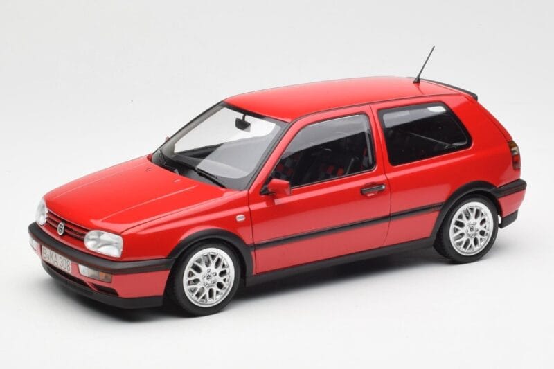 Volkswagen Golf Mk3 GTI Flash Red Norev 1:18 188418 Metal