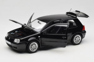 Volkswagen Golf GTI Mk4 Negru Norev 1:18 188574 Metal - imaginea 2 din 8