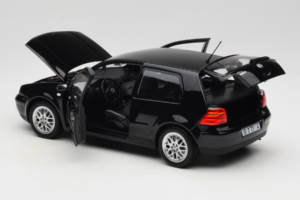 Volkswagen Golf GTI Mk4 Negru Norev 1:18 188574 Metal - imaginea 5 din 8