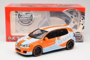 Volkswagen Golf Mk5 Zender Gulf Norev 1:18 188454 Metal - imaginea 8 din 8
