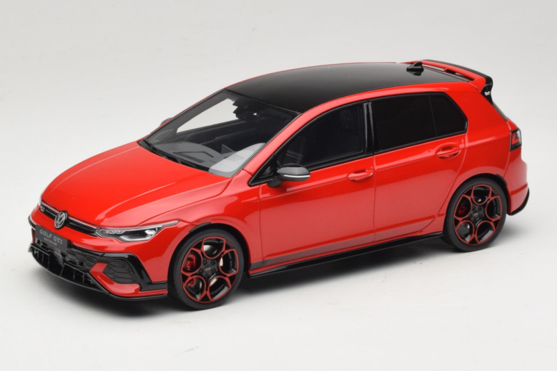 Volkswagen Golf Mk8 GTI 50th Edition Tornado Red Otto 1:18 OT1322 Rășină