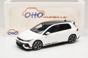 Volkswagen Golf Mk8 GTI Clubsport Pure White Otto 1:18 OT1221 Rășină - imaginea 6 din 6