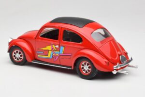 Volkswagen Beetle Roșu Solido 1:18 8306 Metal - imaginea 7 din 8