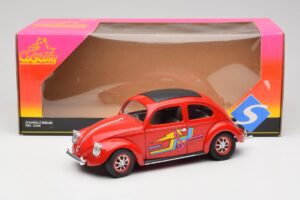 Volkswagen Beetle Roșu Solido 1:18 8306 Metal - imaginea 8 din 8