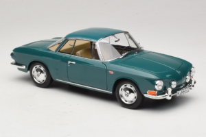 Volkswagen Karmann Ghia 1500 Verde Norev 1:18 188648 Metal - imaginea 6 din 8