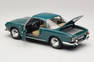 Volkswagen Karmann Ghia 1500 Verde Norev 1:18 188648 Metal - imaginea 7 din 8