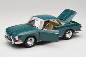 Volkswagen Karmann Ghia 1500 Verde Norev 1:18 188648 Metal - imaginea 8 din 8