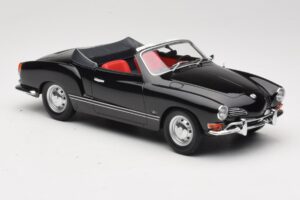 Volkswagen Karmann Ghia Cabriolet Negru Minichamps 1:18 155054031 Metal - imaginea 4 din 6