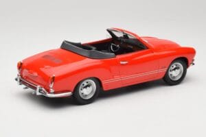 Volkswagen Karmann Ghia Cabriolet Roșu Minichamps 1:18 155054030 Metal - imaginea 2 din 6