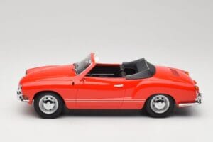 Volkswagen Karmann Ghia Cabriolet Roșu Minichamps 1:18 155054030 Metal - imaginea 3 din 6