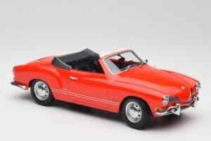 Volkswagen Karmann Ghia Cabriolet Roșu Minichamps 1:18 155054030 Metal - imaginea 4 din 6