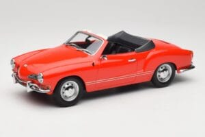 Volkswagen Karmann Ghia Cabriolet Roșu Minichamps 1:18 155054030 Metal