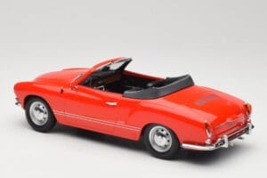 Volkswagen Karmann Ghia Cabriolet Roșu Minichamps 1:18 155054030 Metal - imaginea 5 din 6