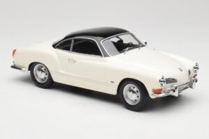 Volkswagen Karmann Ghia Crem Negru Minichamps 1:18 155054021 Metal - imaginea 4 din 6