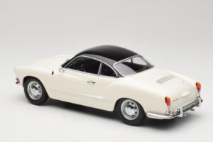 Volkswagen Karmann Ghia Crem Negru Minichamps 1:18 155054021 Metal - imaginea 5 din 6