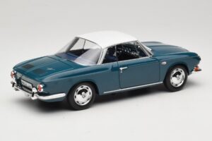 Volkswagen Karmann Ghia Type 34 1500 Sea Blue Norev 1:18 188646 Metal - imaginea 3 din 8