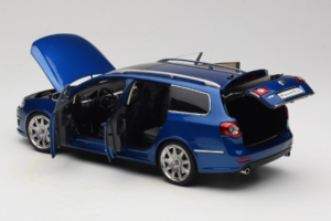 Volkswagen Passat B6 R36 Variant Albastru NZG 1:18 KF044 Metal - imaginea 6 din 9