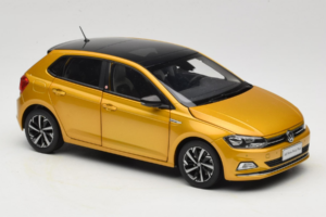 Volkswagen Polo Plus Galben OEM 1:18 ZVY000009GEL Metal - imaginea 6 din 8