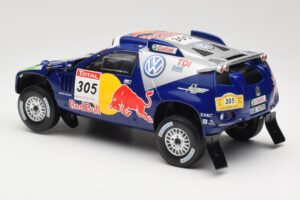 Volkswagen Race Touareg #305 Volkswagen Motorsport M. Miller / R. Pitchford Dakar Rally 2009 Norev 1:18 188466 Metal - imaginea 6 din 7