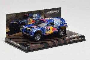 Volkswagen Race Touareg #103 B. Saby / R. Perin Winner Rally Por Las Pampas 2005 Minichamps 1:43 436055303 Metal - imaginea 2 din 4