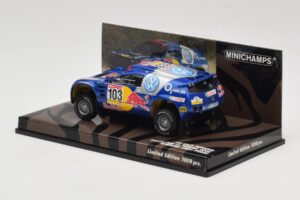 Volkswagen Race Touareg #103 B. Saby / R. Perin Winner Rally Por Las Pampas 2005 Minichamps 1:43 436055303 Metal - imaginea 3 din 4